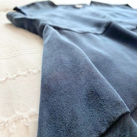 ADAY SAVE THE DATE NAVY SHORT SLEEVE MIDI DRESS - XL - Picture 9 of 11